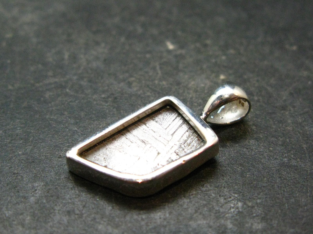 Muonionalusta Meteorite Pendant from Sweden - 1.0" - 3.26 Grams