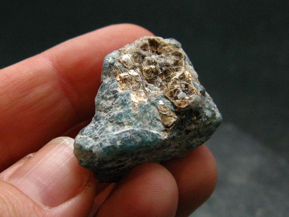 Extremely Rare Grandidierite Gem Crystal From Madagascar - 1.2" - 12.0 Grams
