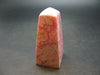 Beautiful Rhodochrosite Obelisk Pyramid from Argentina - 2.0"