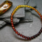 Amber Genuine Bracelet ~ 7 Inches ~ 4mm Round Beads