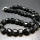 Black Tourmaline Necklace from Brazil - 17"