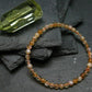 Citrine Genuine Bracelet ~ 7 Inches ~ 4mm Round Beads