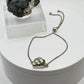 Alexandrite Adjustable Bracelet Raw Color Change Stone Silver Slider Bracelet June Birthstone Gift