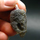 Rare Saffordite Cintamani Stone Pseudotektite Pendant from Arizona USA - 18.20 Carats - 1.4"