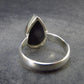 Uvarovite (Green Chromium Garnet) Cluster Silver Ring from Russia - Size 6.5 - 4.71 Grams