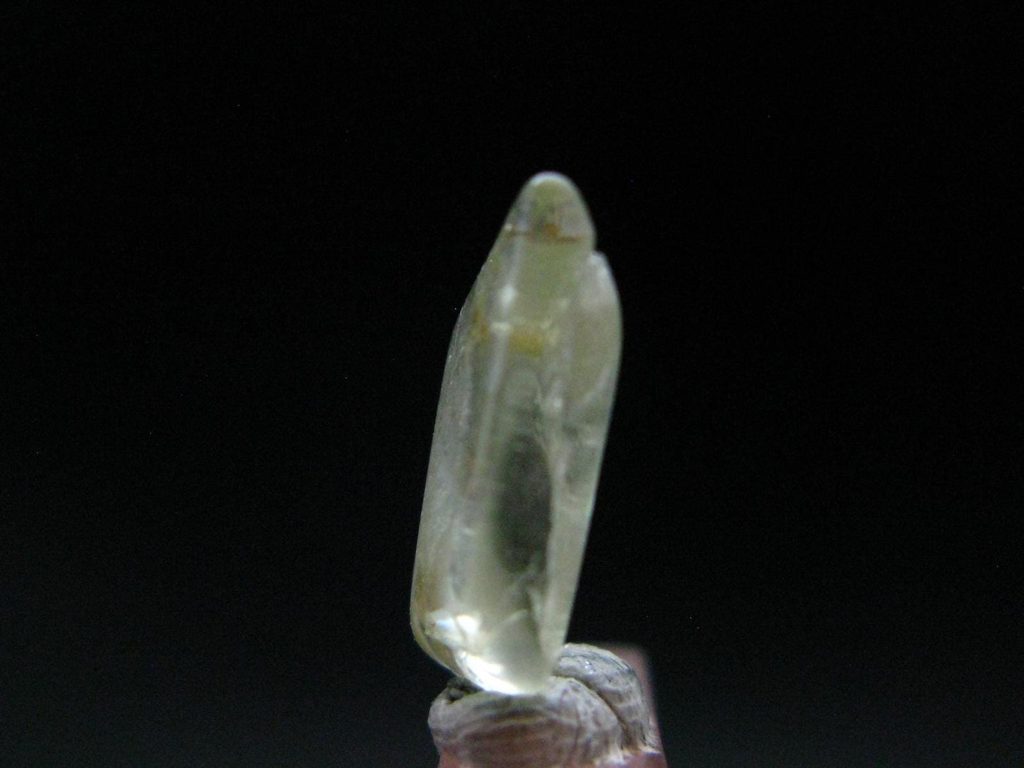 Gem Green Herderite Tumbled Stone From Pakistan - 3.30 Carats - 0.5"