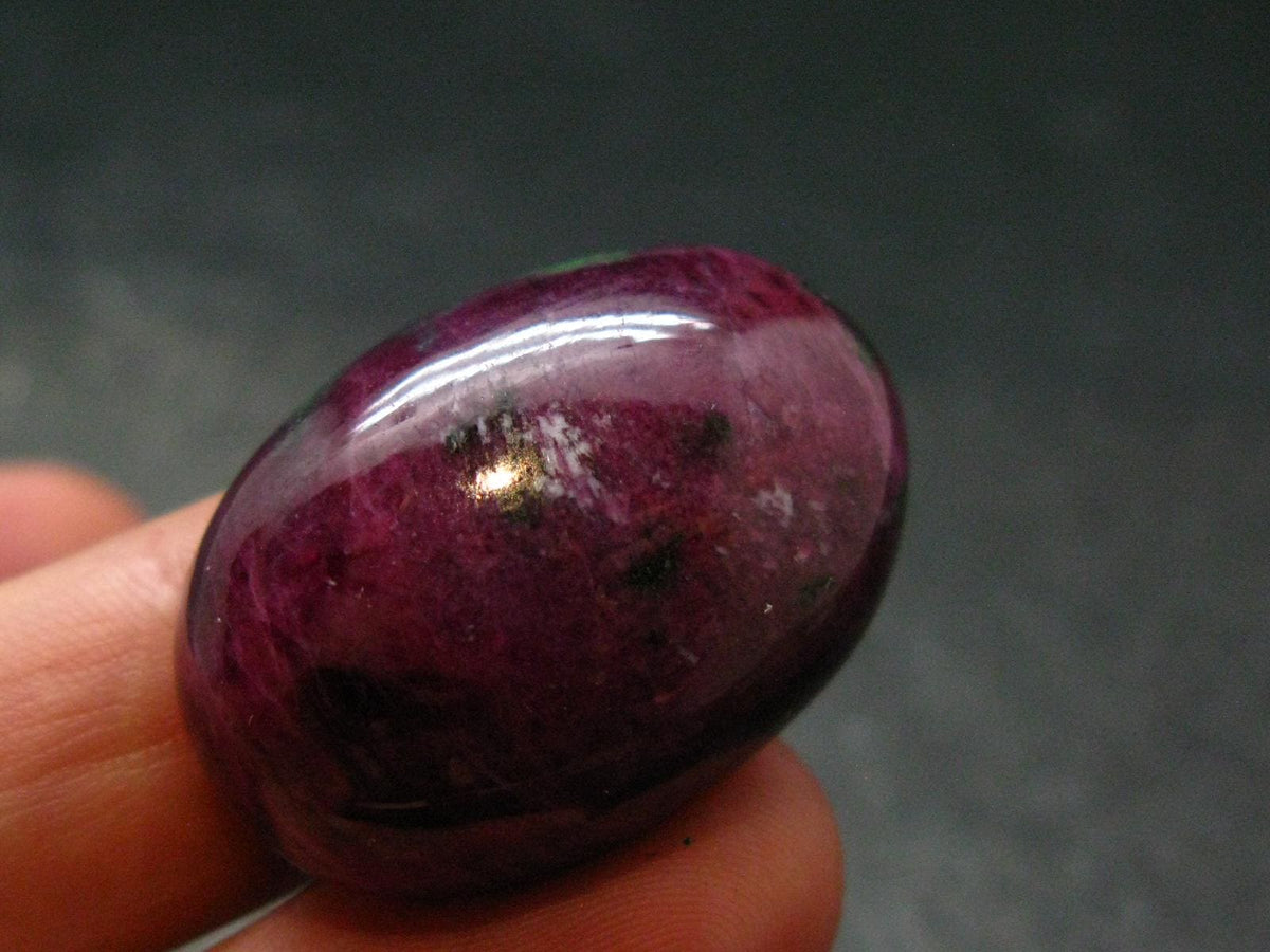 Ruby Cabochon From Tanzania - 1.1" - 13.28 Grams