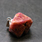 Spinel Crystal Silver Pendant From Vietnam - 0.8" - 4.09 Grams