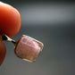 Pink Tanzanite Silver Pendant from Tanzania - 1.20 Grams - 0.6"