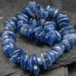 Blue Kyanite Genuine Bracelet ~ 7 Inches ~ 10mm Tumbled Beads