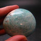 Rich Green Amazonite Tumbled Stone From Madagascar - 2.3"