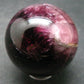 Red Tourmaline Rubellite Sphere Ball From Russia - 1.6" - 94.29 Grams
