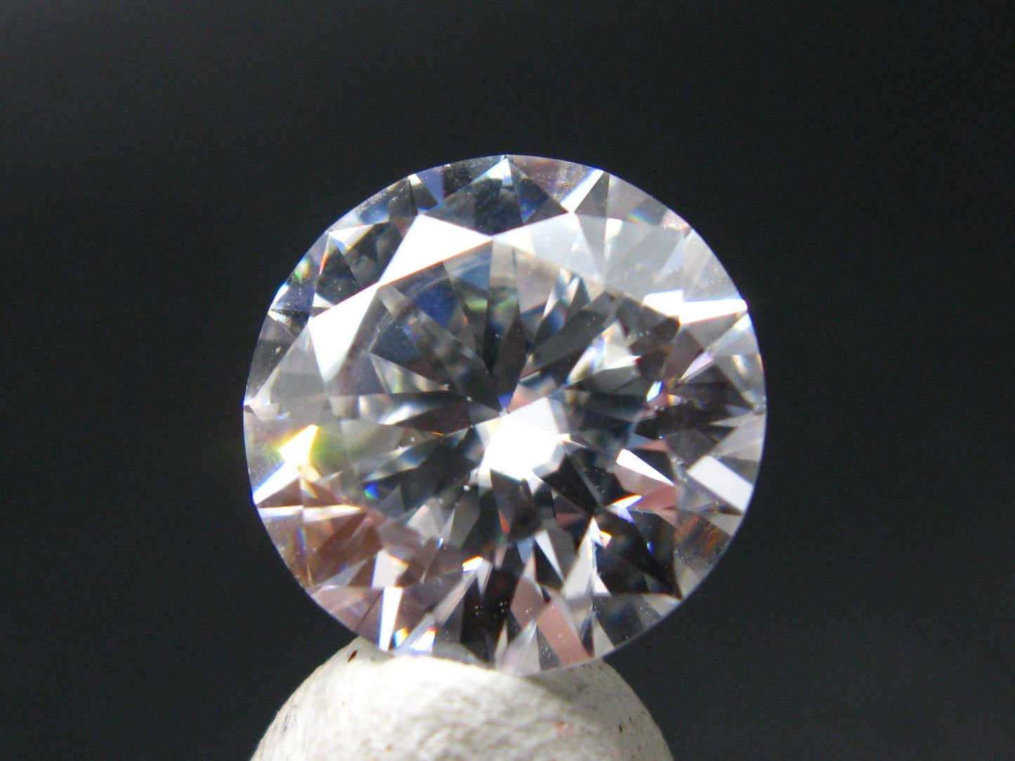 Gem Moissanite Facetted Cut Stone - 5.16 Carats