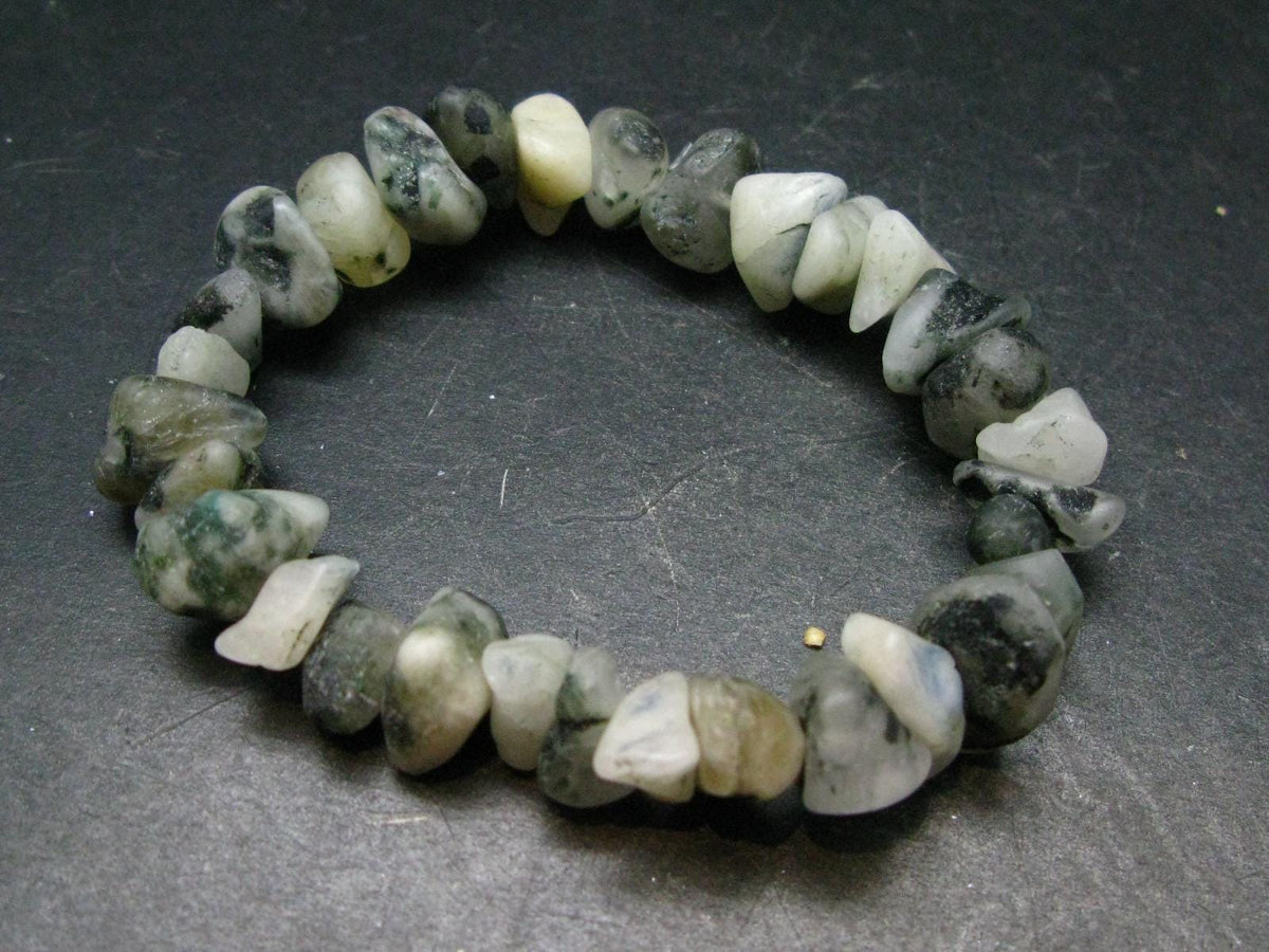 Phenakite Phenacite Genuine Bracelet ~ 7 Inches ~ 12mm Tumbled Beads