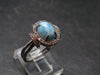 Larimar AAA Quality Sterling Silver Ring - Size 6 - 3.57 Grams