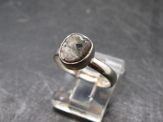 Phenakite Phenacite Sterling Silver Ring from Brazil - 2.09 Grams - Size 7