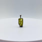 Chrysoberyl Raw Stone Pendant Green Yellow Gemstone Silver Necklace Pendant Natural Crystal Jewelry Gift