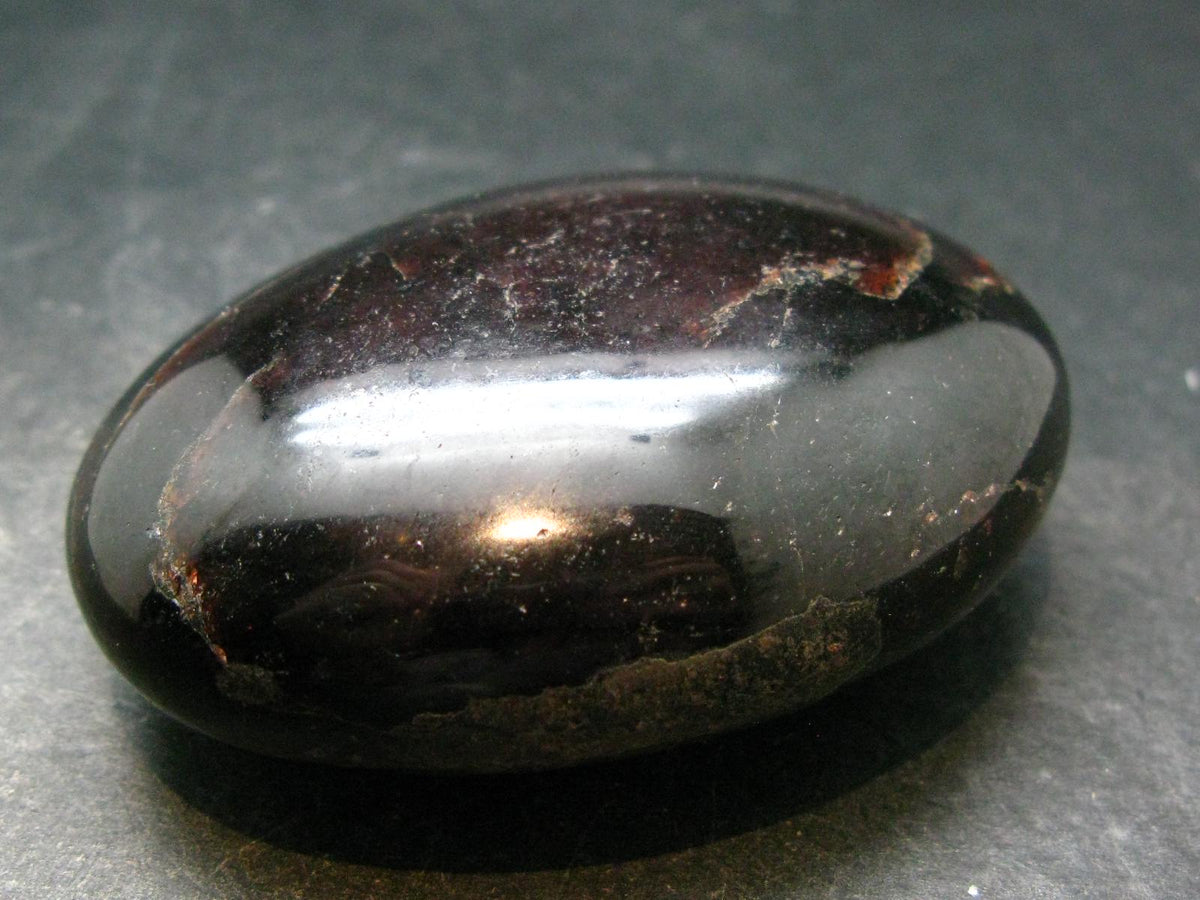 HUGE Red Almandine Garnet Crystal From India - 190.06 Grams