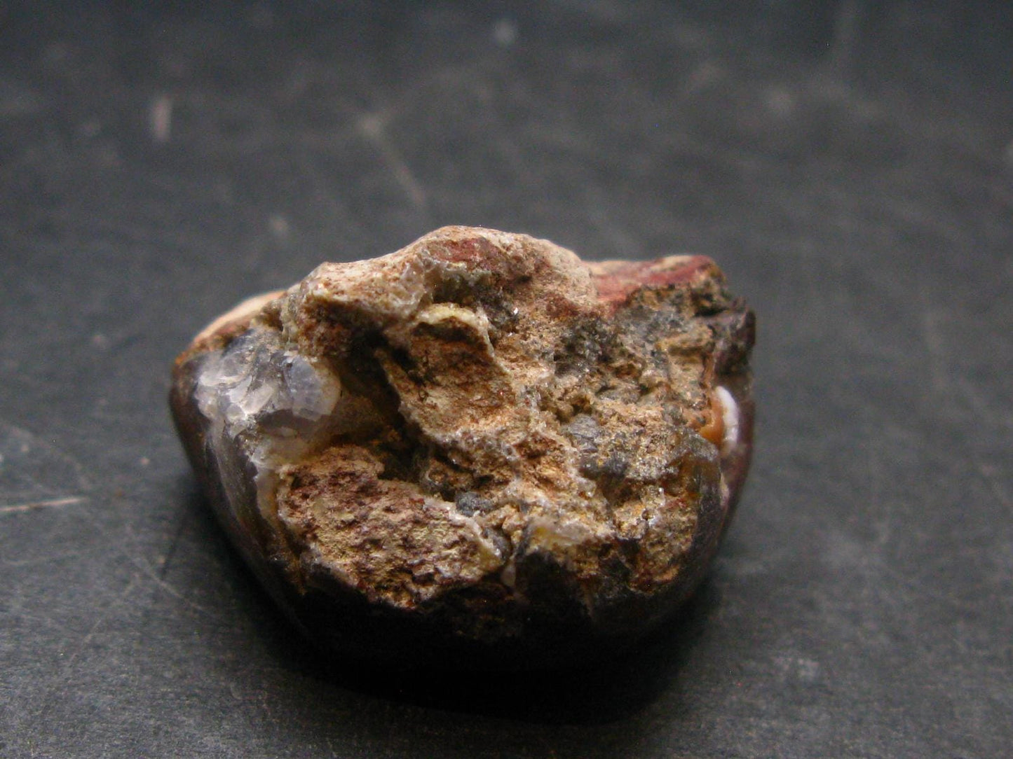 Fire Agate Crystal From Mexico - 0.9" - 7.44 Grams