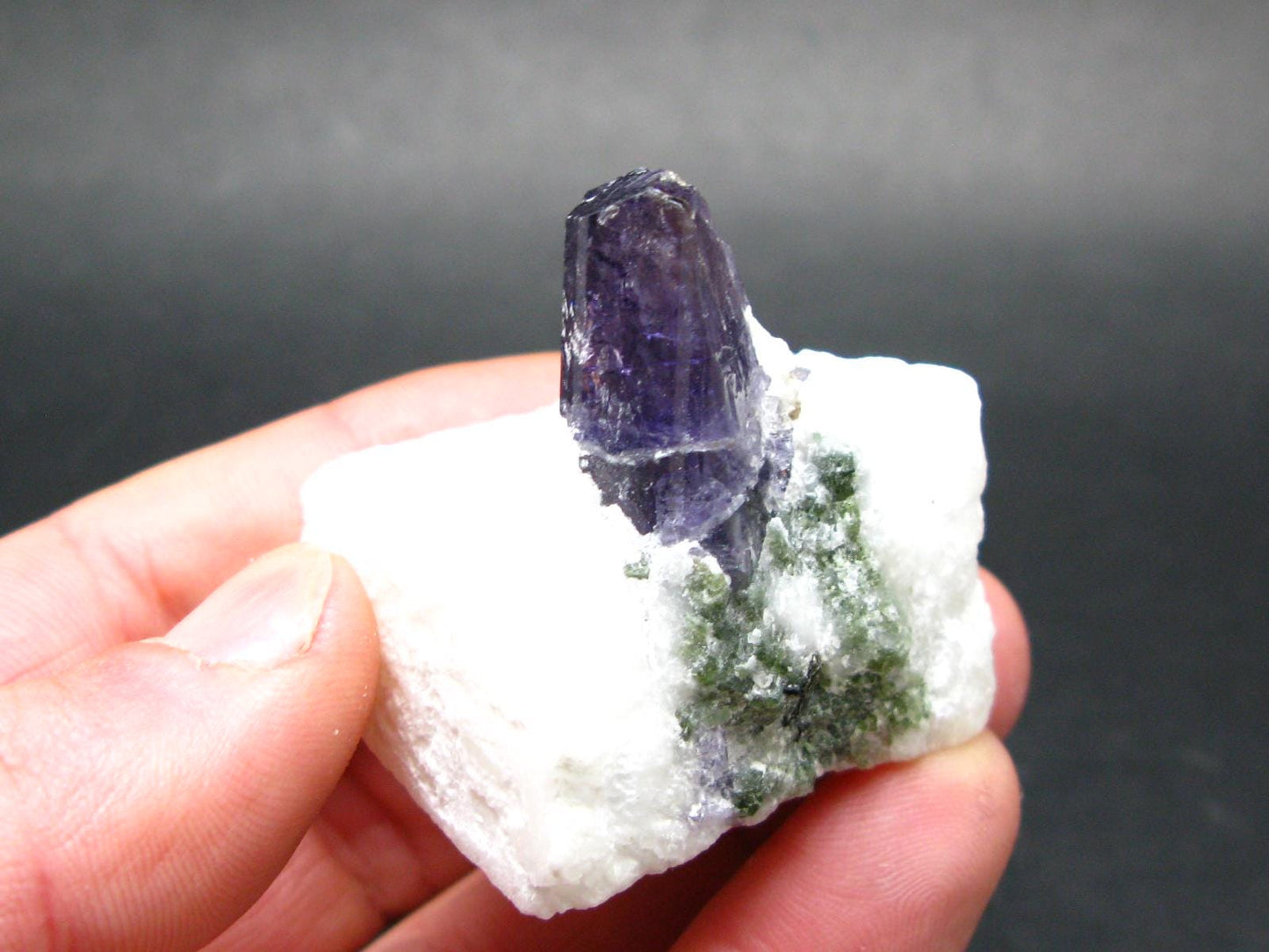 Scapolite Crystal on Matrix From Afghanistan - 1.6" - 62.23 Grams