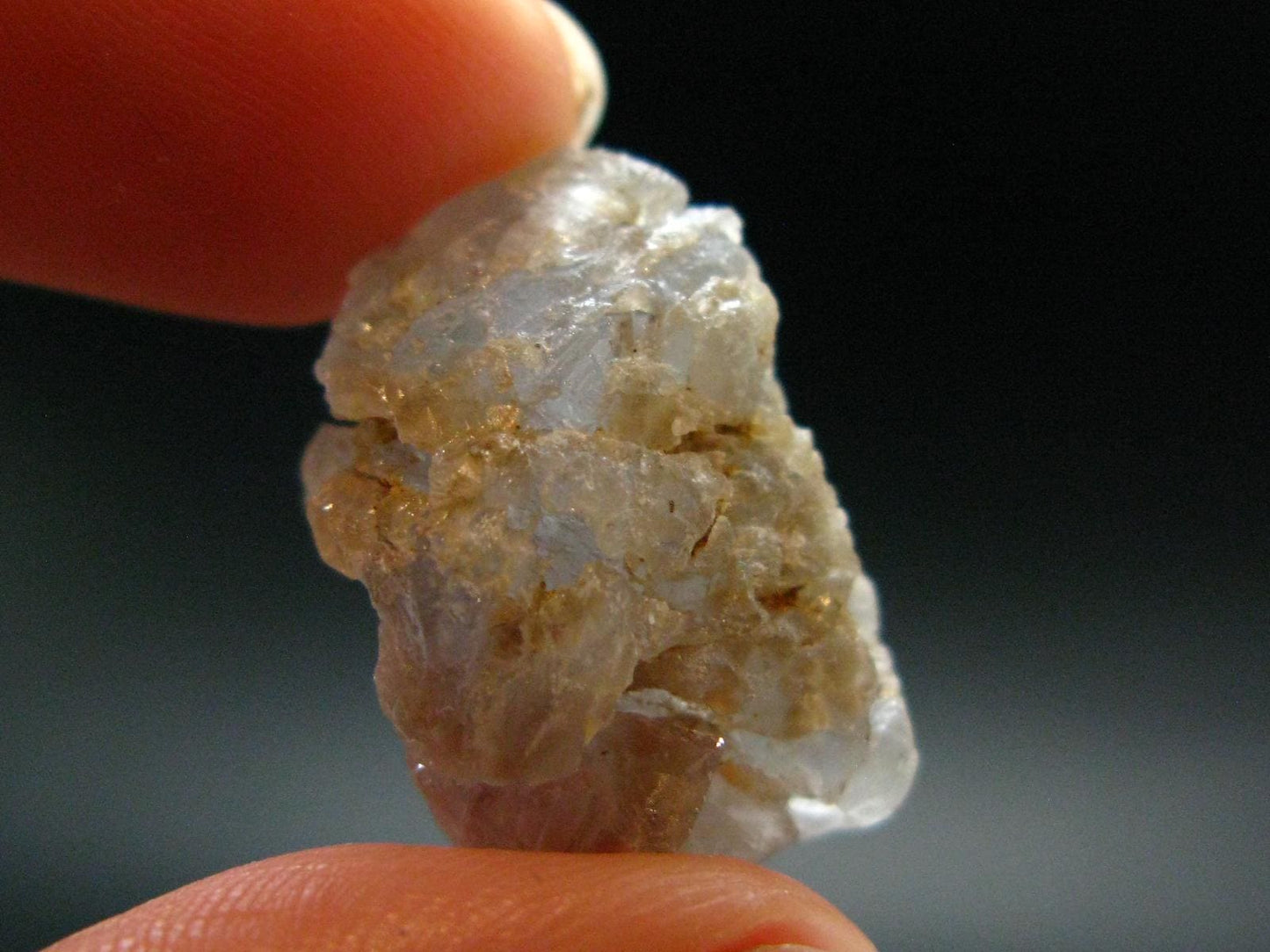 Rare Gray Herderite Crystal from Africa - 0.9" - 5.31 Grams