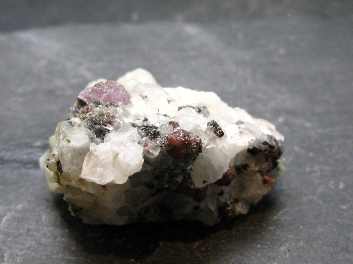 Ruby Cluster on Matrix From Russia - 1.5" - 28.64 Grams