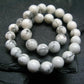 Howlite Genuine Bracelet ~ 7 Inches ~ 6mm Round Beads