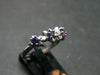 Natural Faceted Rich Purple Color Amethyst Ring - 1.55 Grams - Size adjustable
