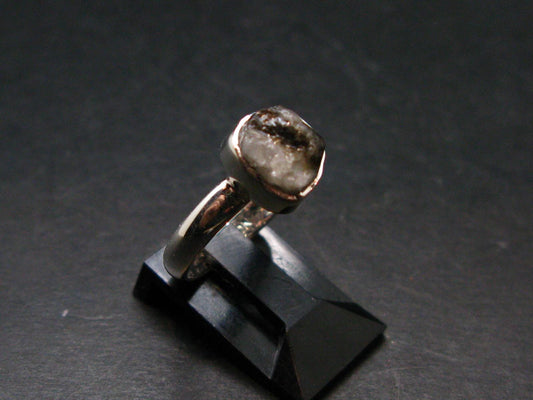 10.85 Carat Phenakite Phenacite Sterling Silver Size 6 Ring from Brazil