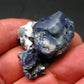 Beautiful Benitoite and Neptunite on Natrolite Cluster From California - 1.4"