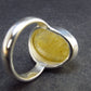 Fine Rutilated Quartz Silver Ring from Brazil - 6.76 Grams - Size 6.5