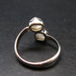 Natrolite Silver Ring From Russia - 2.2 Grams - Size 7