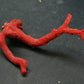 Rare Natural Red Coral From China Sea - 2.8" - 8.8 Grams