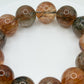 Rutilated Quartz Bracelet – Natural Gemstone Stretch Beaded Jewelry