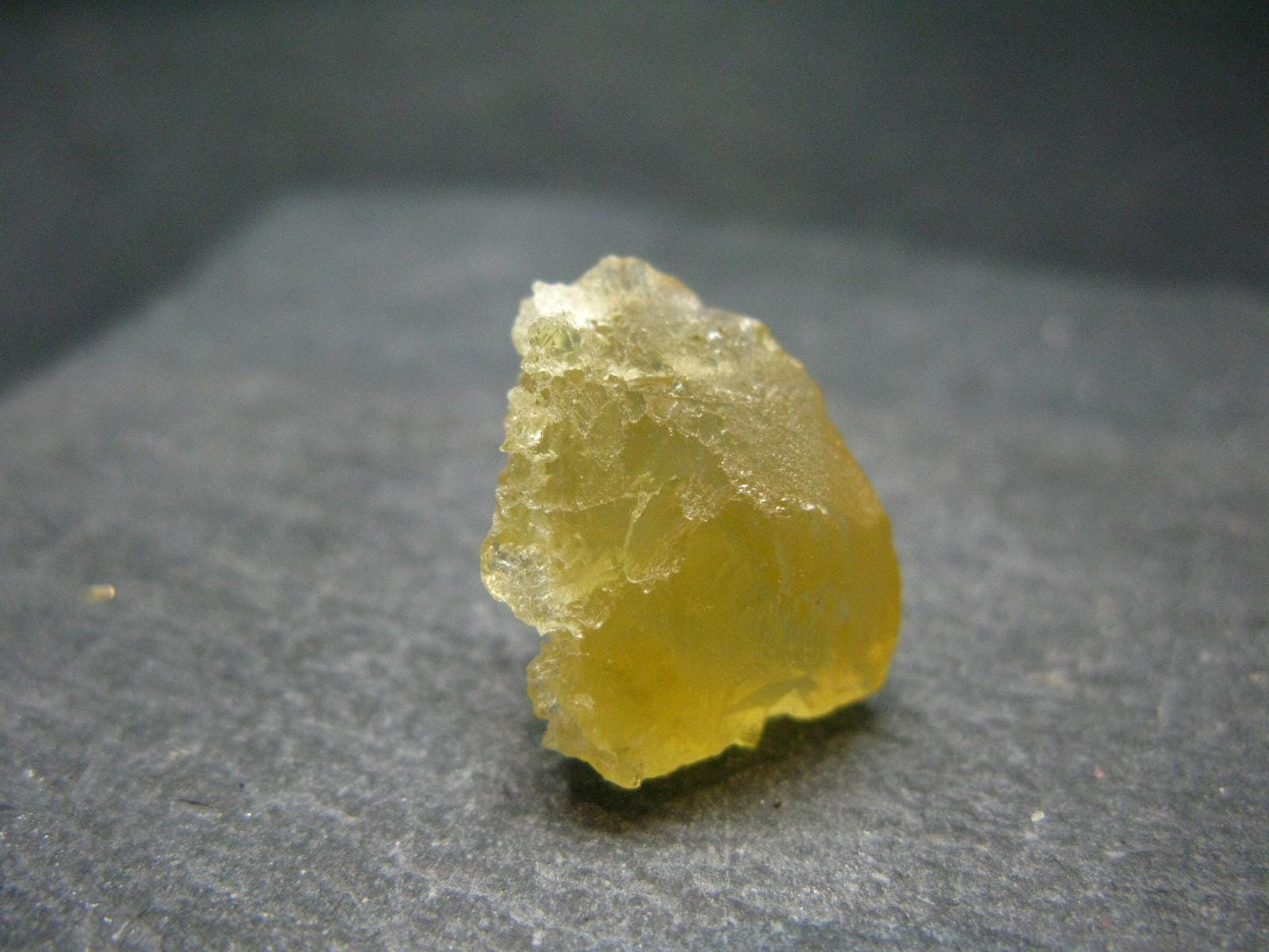 Etched Heliodor (Yellow Beryl) Crystal from Brazil - 19.80 Carats - 0.8"