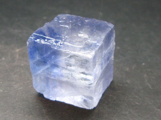 Blue Halite Crystal From USA - 1.2" - 41.5 Grams