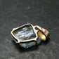 Fantastic Gemmy Aquamarine Crystal Silver Pendant From Brazil - 0.9" - 1.68 Grams