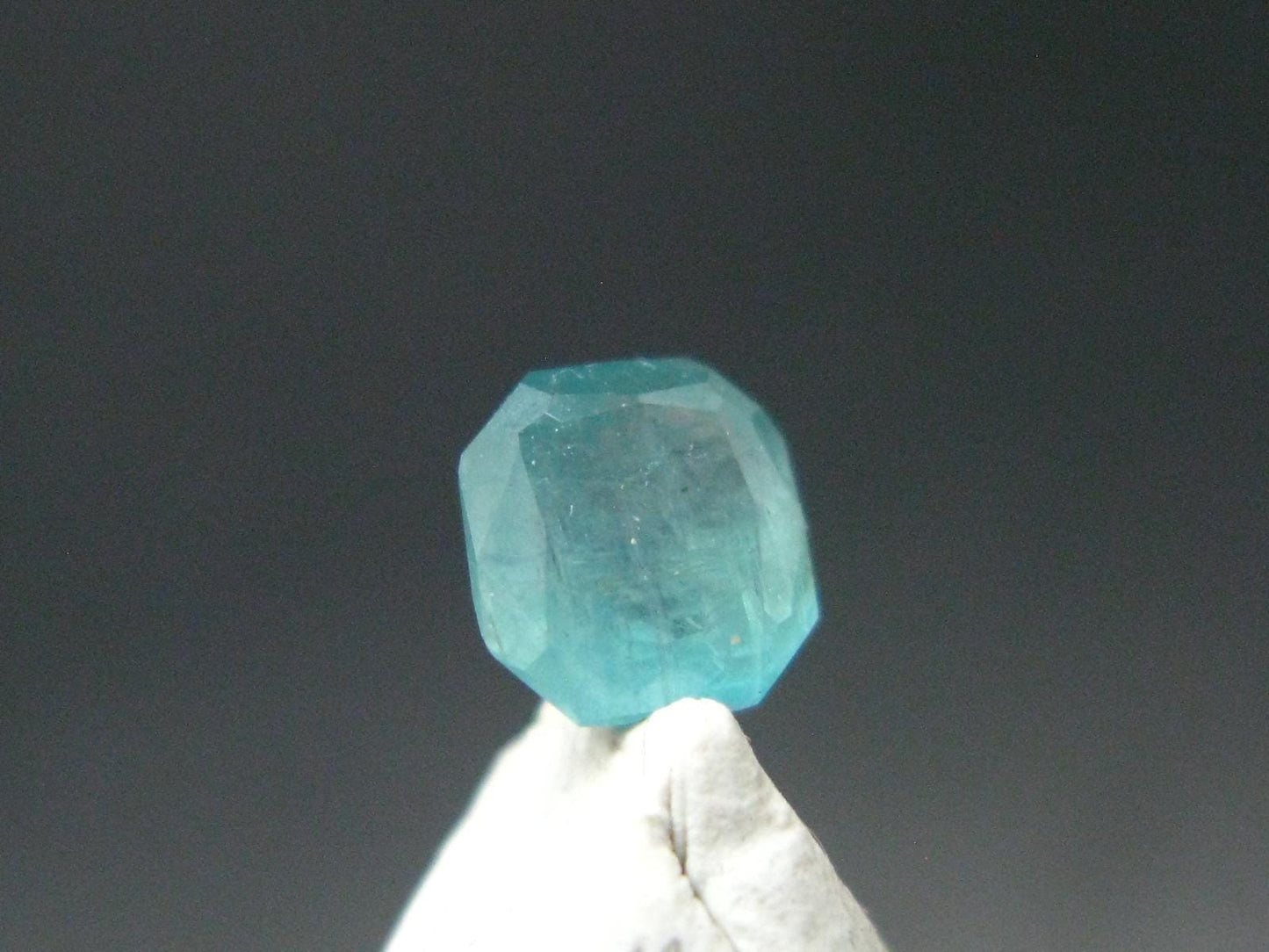 Extremely Rare Grandidierite Cut Stone From Madagascar - 0.54 Carats