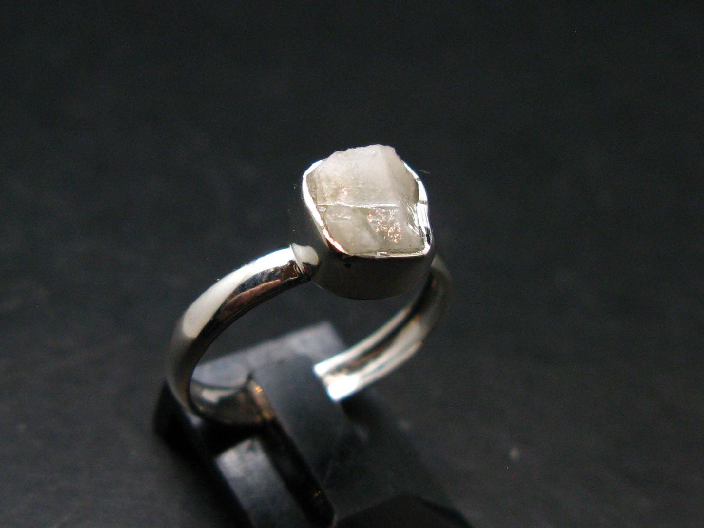 Phenakite Phenacite Sterling Silver Size 7 Ring from Nigeria - 2.0 Grams