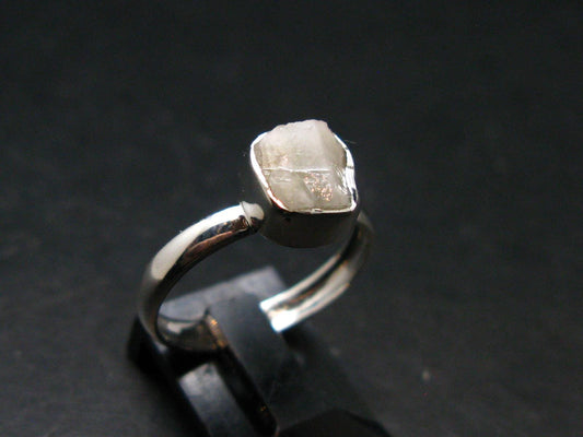 Phenakite Phenacite Sterling Silver Size 7 Ring from Nigeria - 2.0 Grams