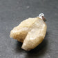 Rare Herderite Crystal Silver Pendant from Brazil - 1.1" - 5.2 Grams