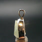 Rhodizite Rhodozite Crystal Silver Pendant from Madagascar - 0.7" - 1.51 Grams