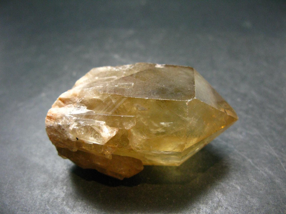 Natural Unheated Citrine Crystal from Congo - 94.69 Grams