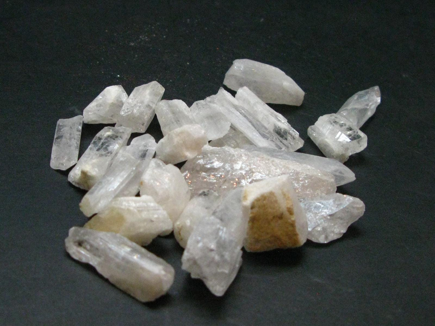 Nice Lot of 25 Danburite Crystals From Mexico - 222.35 Carats