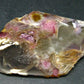 Stunning Tourmaline & Lepidolite in Quartz Slice From Russia - 3.3"