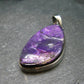 Sugilite Silver Pendant From South Africa - 1.9"