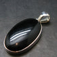 Black Onyx Silver Pendant - 8.85 Grams