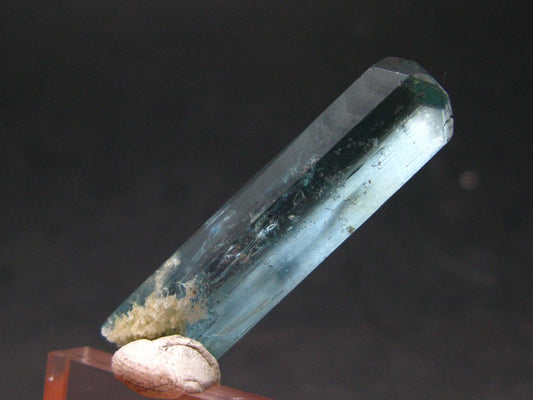 Gem Aquamarine Crystal Blue Beryl From Vietnam - 4.48 Grams - 1.5"