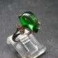 Helenite Gaia Stone Gem Sterling Silver Ring From Washington - Size 6 - 2.0 Carats