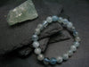 Aquamarine Genuine Bracelet ~ 7 Inches ~ 8mm Round Beads